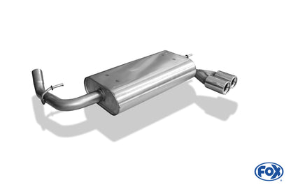 Chrysler Neon II Endschalldämpfer - 2x76 Typ 13