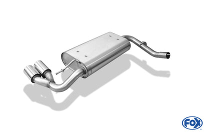 Chrysler Neon II Endschalldämpfer - 2x76 Typ 13