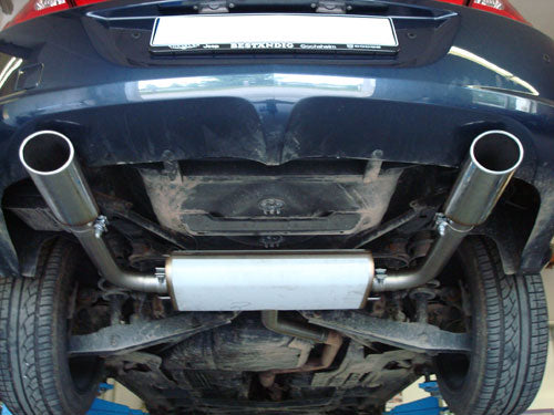 Chrysler Sebring Coupe & Cabrio Typ JS Endschalldämpfer rechts/links - 115x85 Typ 33 rechts/links