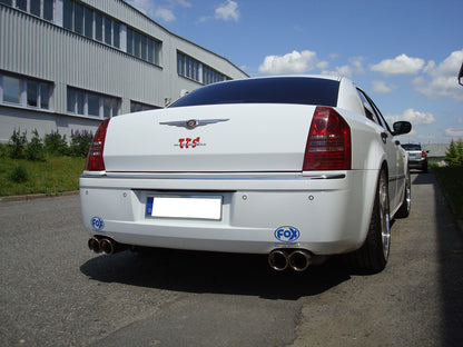 Chrysler 300C 5,7l Endschalldämpfer rechts/links Doppelrohr - 2x100 Typ 17 rechts/links