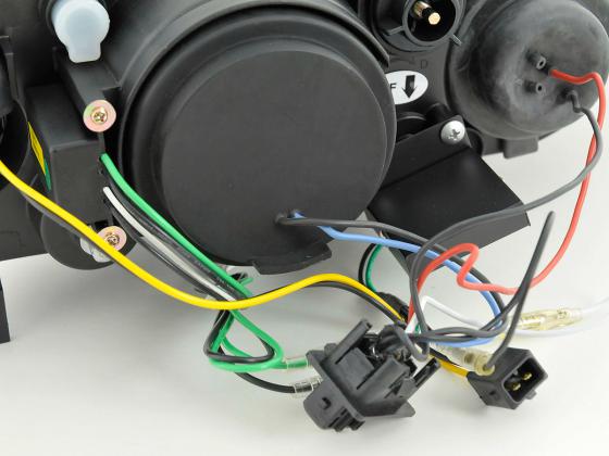 Scheinwerfer Set Daylight LED TFL-Optik Alfa Romeo 156 Typ 932 Bj. 98-02 chrom