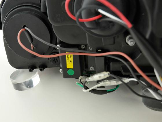 Scheinwerfer Set Daylight LED TFL-Optik Mercedes S-Klasse W220 Bj. 02-05 chrom