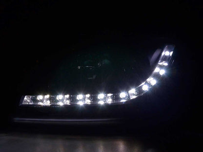 Scheinwerfer Set Daylight LED TFL-Optik Audi A3 Typ 8P Bj. 03-07 schwarz