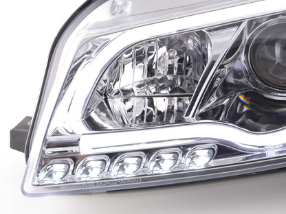Scheinwerfer Set Daylight LED Tagfahrlicht Audi A3 Typ 8P/8PA Bj. 03-08 chrom
