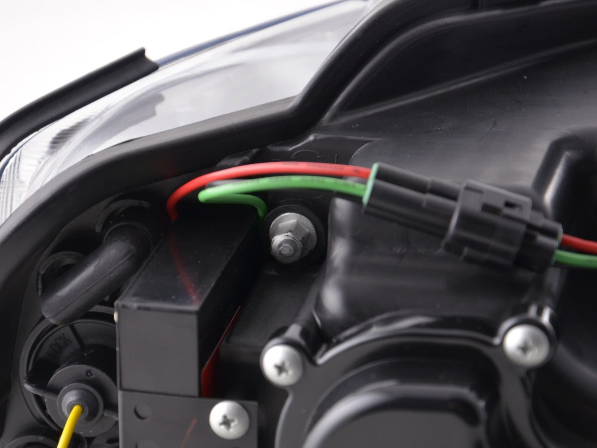 Scheinwerfer Set Daylight LED Tagfahrlicht Audi A3 8P Bj. 08-12 schwarz