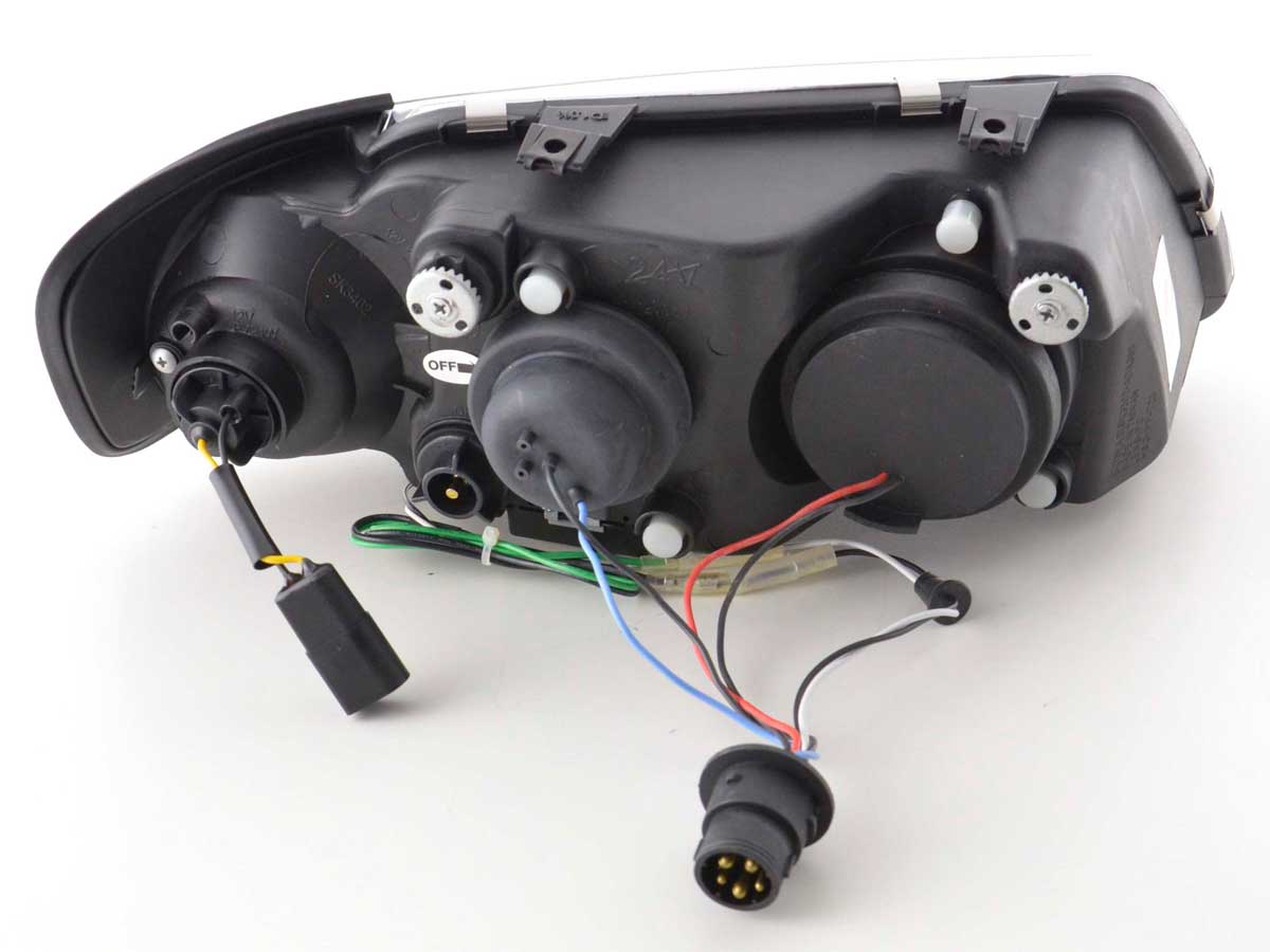 Scheinwerfer Set Daylight LED TFL-Optik Audi A3 Typ 8L Bj. 96-00 chrom