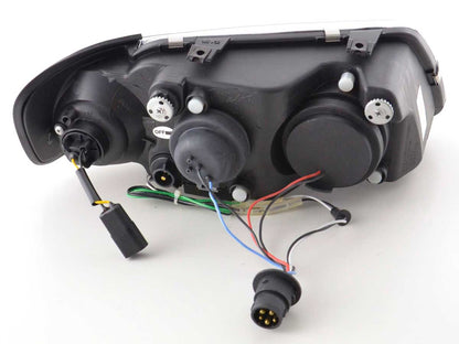 Scheinwerfer Set Daylight LED TFL-Optik Audi A3 Typ 8L Bj. 96-00 chrom