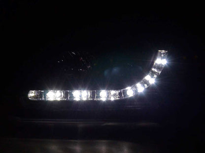 Scheinwerfer Set Daylight LED TFL-Optik Audi A3 8L Bj. 96-00 schwarz