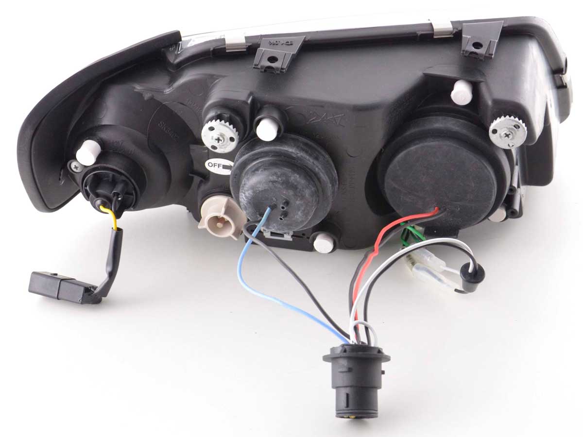 Scheinwerfer Set Daylight LED TFL-Optik Audi A3 8L Bj. 96-00 schwarz