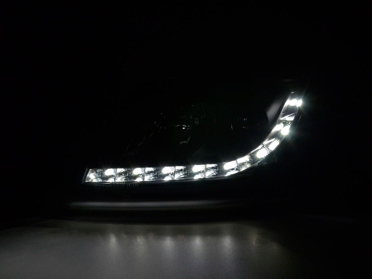 Scheinwerfer Set Daylight LED Tagfahrlicht Audi A3 Typ 8P  03-08 schwarz