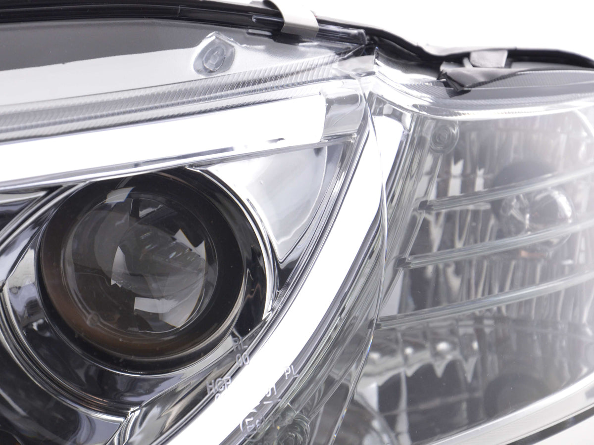 Scheinwerfer Set Daylight LED Tagfahrlicht Audi A4 Typ 8E Bj. 04-08 chrom