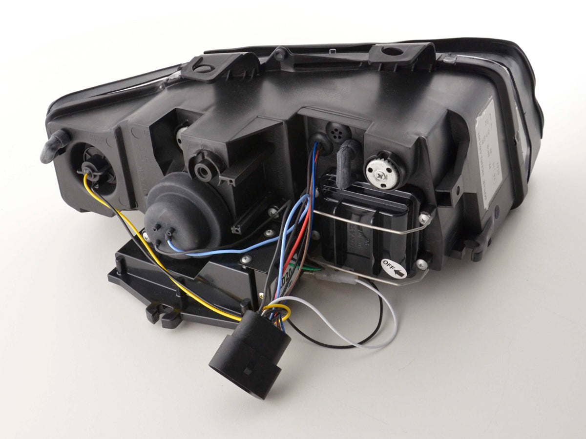 Scheinwerfer Set Daylight LED Tagfahrlicht Audi A4 Typ 8E Bj. 01-04 schwarz