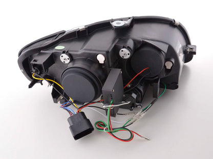 Scheinwerfer Set Daylight LED Tagfahrlicht Audi A4 Typ 8E Bj. 04-08 schwarz