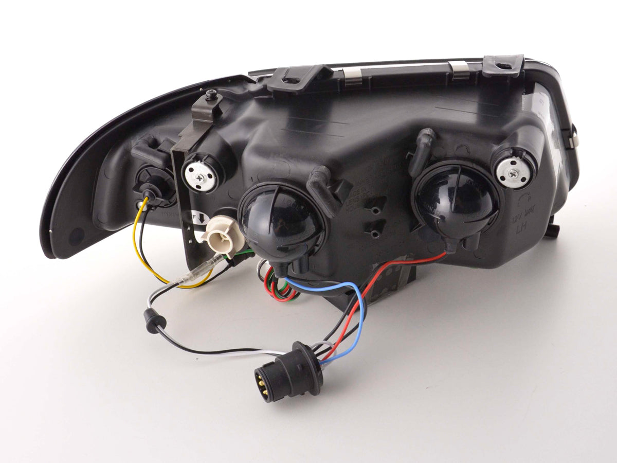 Scheinwerfer Set Daylight LED Tagfahrlicht Audi A4 B5 8D Bj. 94-99 schwarz