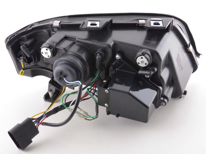 Scheinwerfer Set Daylight LED TFL-Optik Audi A6 Typ 4B Bj. 01-04 chrom