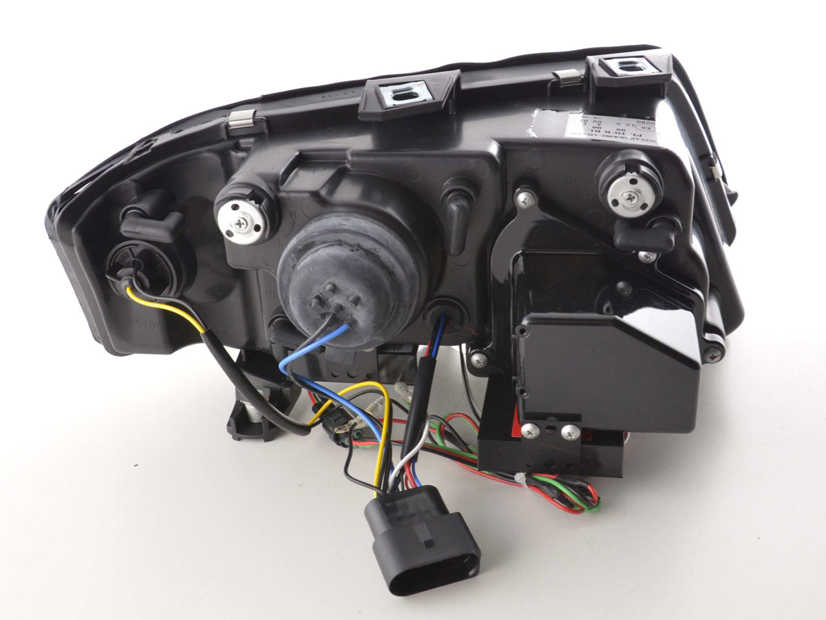Scheinwerfer Set Daylight LED Tagfahrlicht Audi A6 Typ 4B Bj. 97-01 chrom