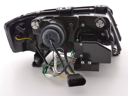 Scheinwerfer gebraucht Daylight Set Audi A6 Typ 4B Bj. 01-04 schwarz