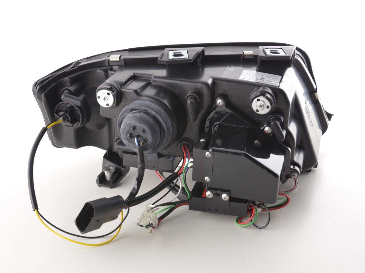 Scheinwerfer Set Daylight LED Tagfahrlicht Audi A6 Typ 4B Bj. 01-04 schwarz