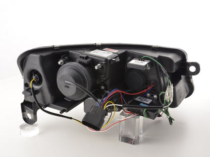 Scheinwerfer Set Daylight LED TFL-Optik Audi A6 Typ 4F Bj. 04-08 chrom für Rechtslenker