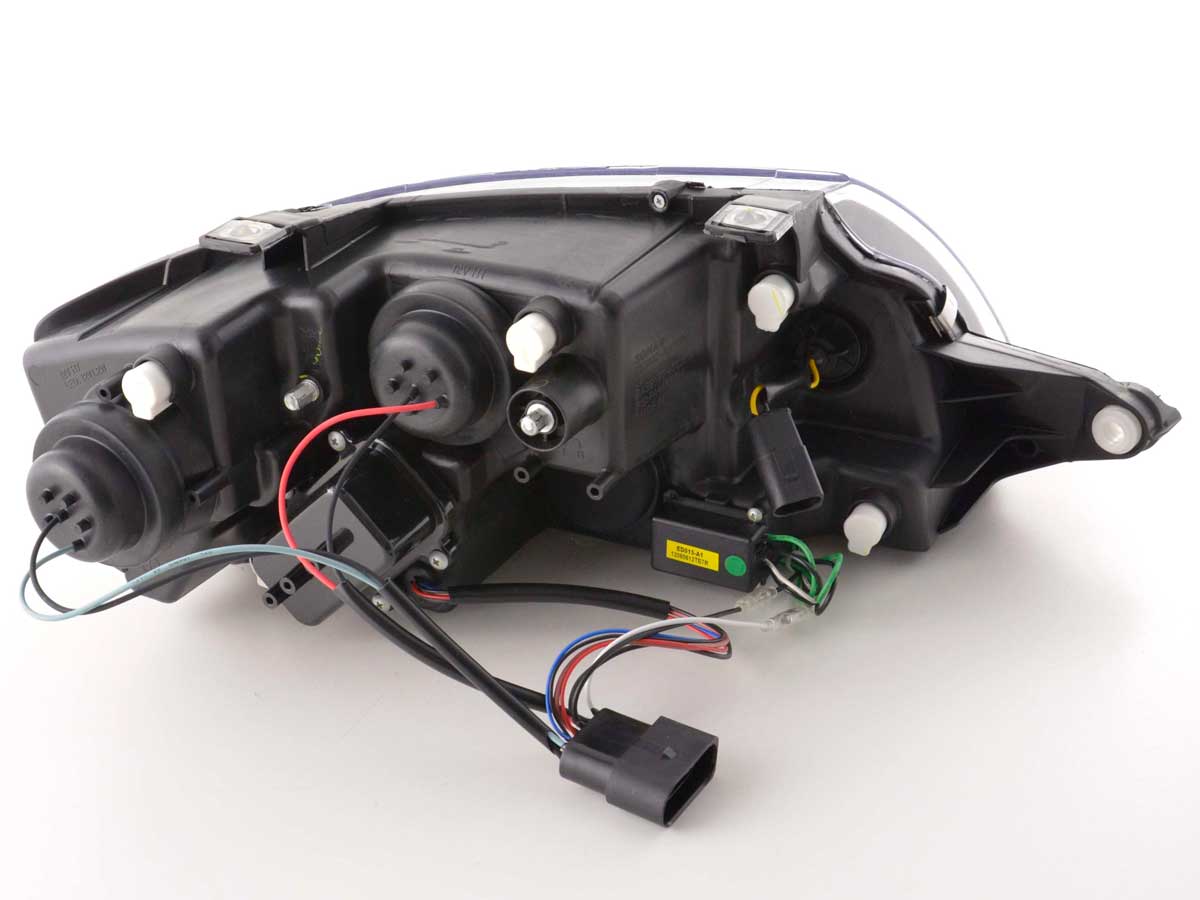 Scheinwerfer Set Daylight LED TFL-Optik Audi TT 8N Bj. 99-06 schwarz