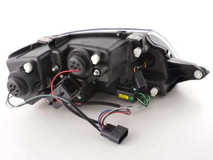 Scheinwerfer Set Daylight LED TFL-Optik Audi TT Typ 8N Bj. 99-06 schwarz