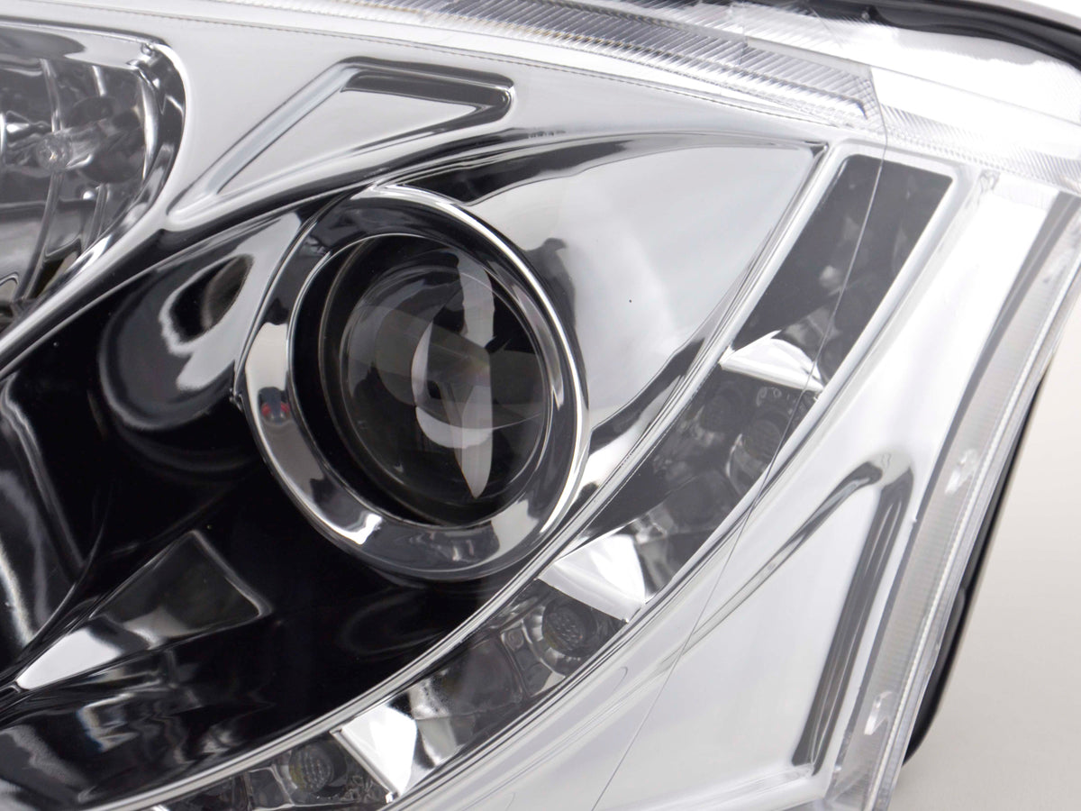Scheinwerfer Set Daylight LED Tagfahrlicht Audi TT Typ 8N  98-06 chrom