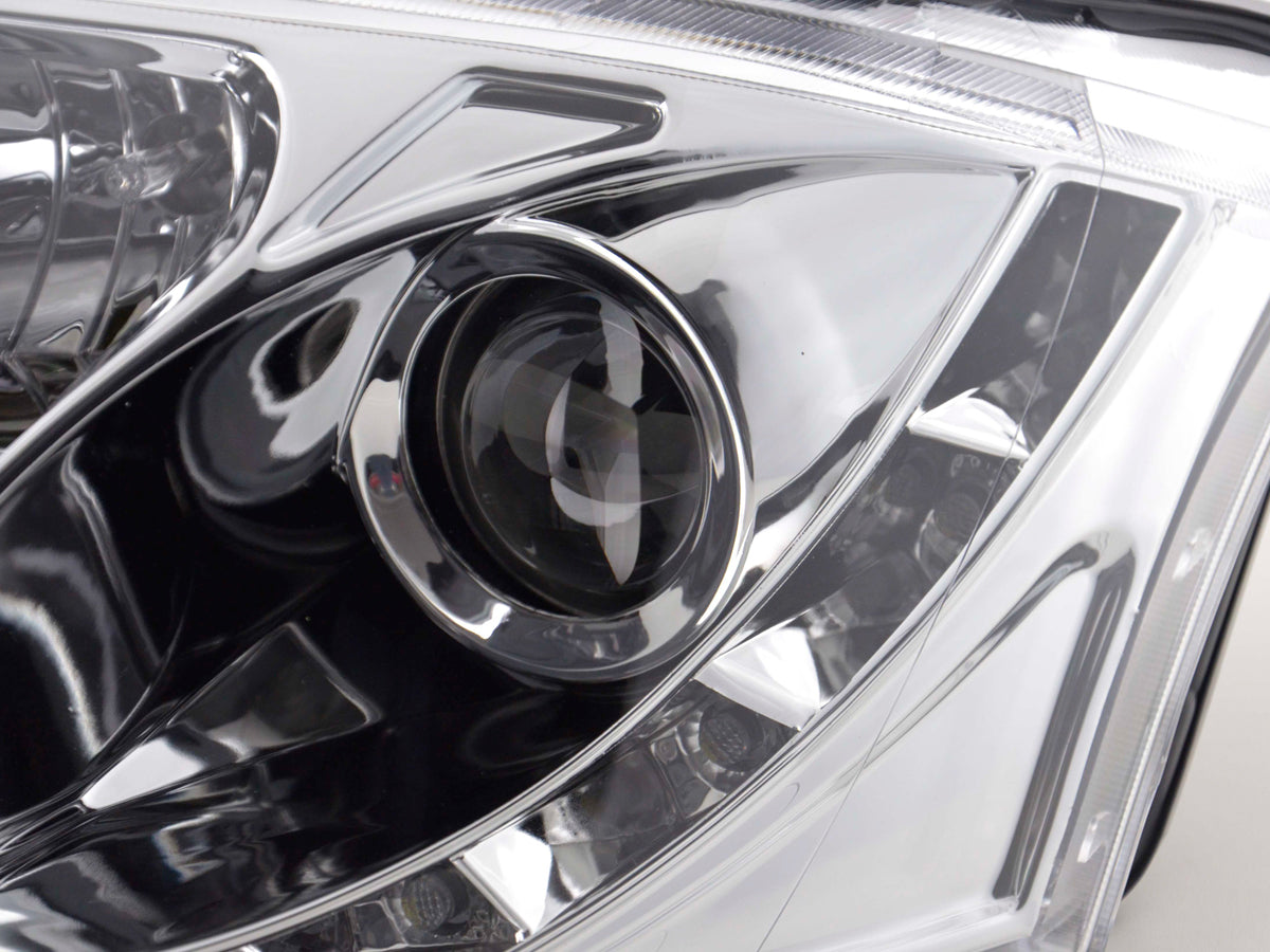 Scheinwerfer Set Daylight LED Tagfahrlicht Audi TT Typ 8N  98-06 chrom
