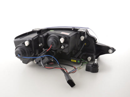 Scheinwerfer Set Daylight LED TFL-Optik Audi TT Typ 8N Bj. 99-06 chrom für Rechtslenker