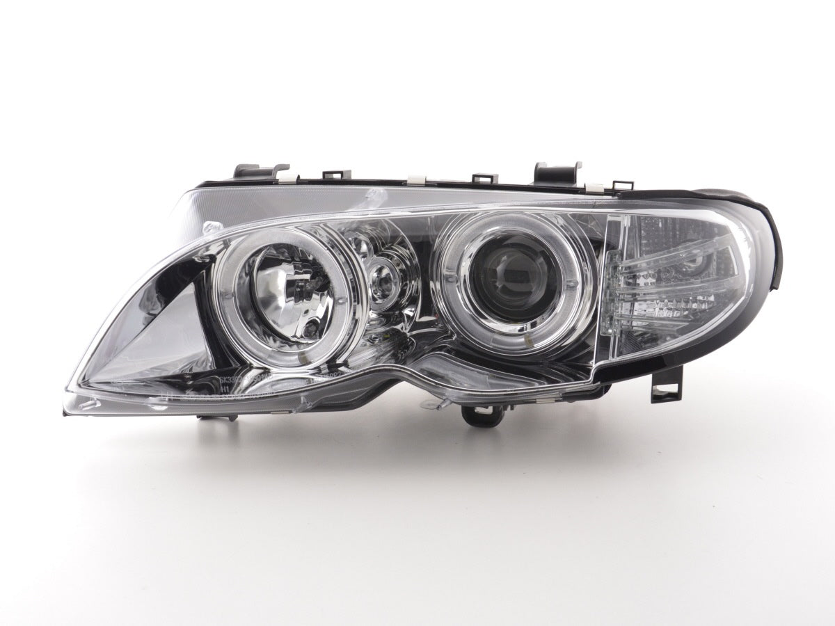 Scheinwerfer Set BMW 3er E46 Limo/Touring Bj. 02-05 chrom