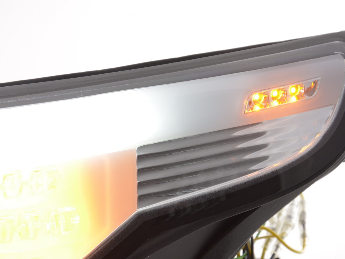 Scheinwerfer Set Xenon Angel Eyes LED BMW 5er E60/E61 Bj. 05-07 chrom