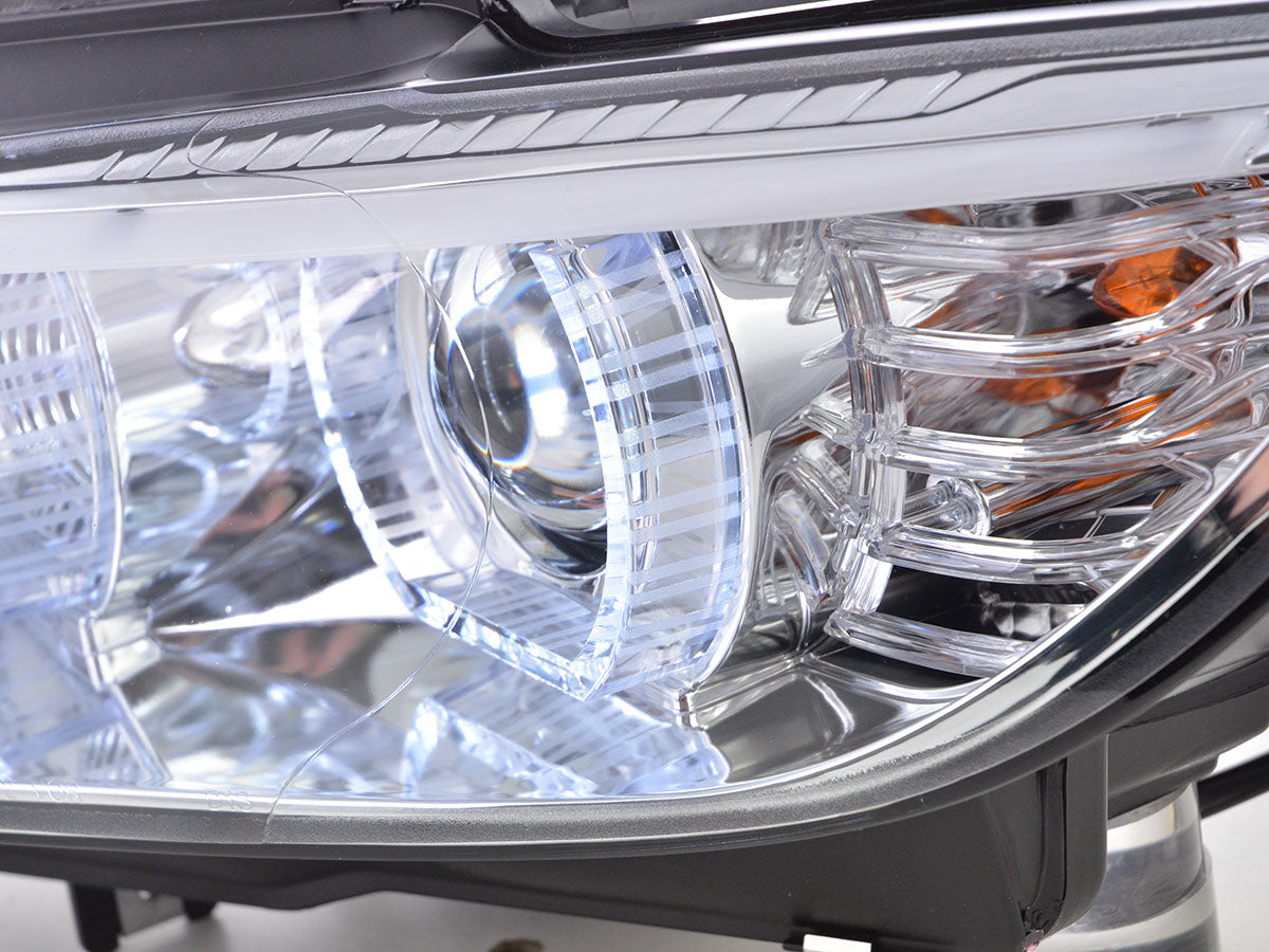 Scheinwerfer Set Xenon Daylight LED Tagfahrlicht BMW 3er E92/E93 Bj. 06-10 chrom