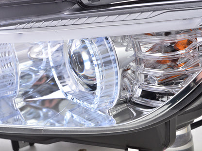 Scheinwerfer Set Xenon Daylight LED Tagfahrlicht BMW 3er E92/E93 Bj. 06-10 chrom