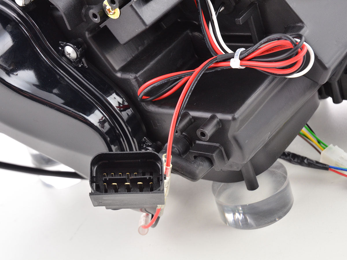 Scheinwerfer Set Xenon Daylight LED Tagfahrlicht BMW 3er E92/E93 Bj. 06-10 chrom