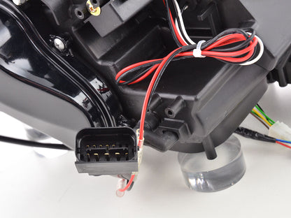 Scheinwerfer Set Xenon Daylight LED Tagfahrlicht BMW 3er E92/E93 Bj. 06-10 chrom