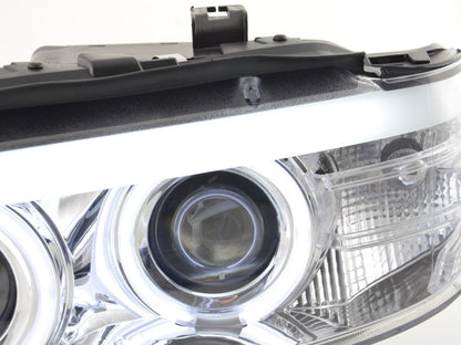Scheinwerfer Daylight gebraucht CCFL Xenon BMW X5 E53 Bj. 03-06 chrom