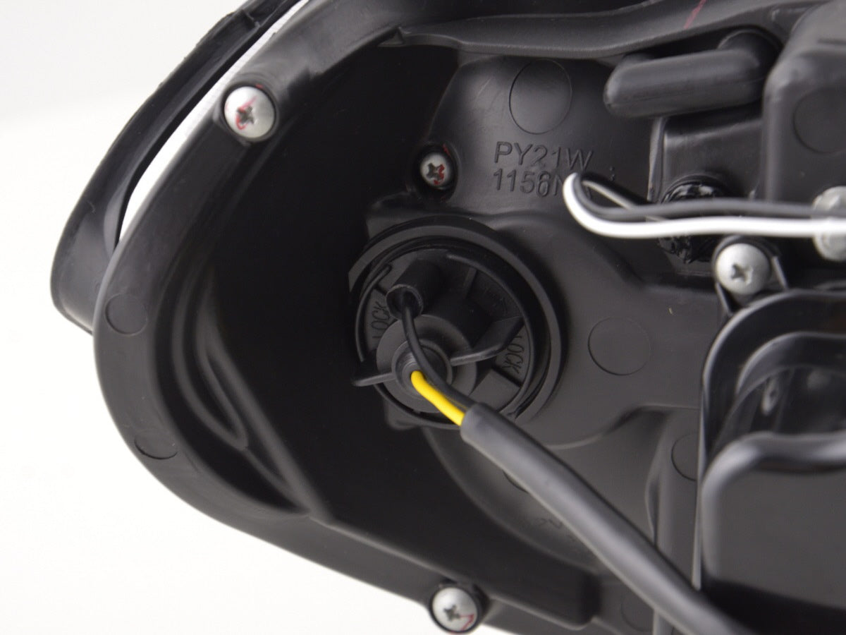 Scheinwerfer Set Xenon Daylight CCFL TFL-Optik BMW X5 E53 Bj. 03-06 schwarz