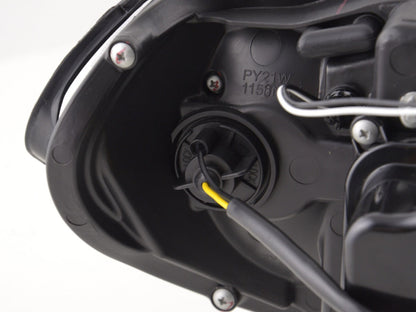 Scheinwerfer Set Xenon Daylight CCFL TFL-Optik BMW X5 E53 Bj. 03-06 schwarz