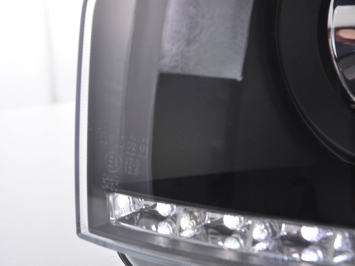Scheinwerfer Set Daylight LED Tagfahrlicht Dacia Duster Bj. ab 2014 schwarz