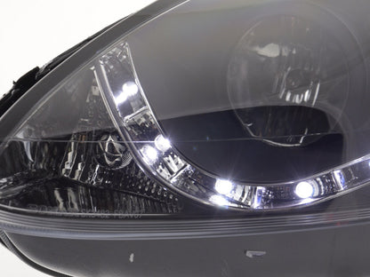 Scheinwerfer Set Daylight LED TFL-Optik Fiat Bravo Typ 198  07- schwarz