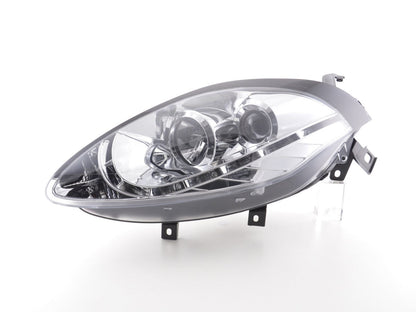 Scheinwerfer Set Daylight LED TFL-Optik Fiat Bravo Typ 198 Bj. 07- chrom