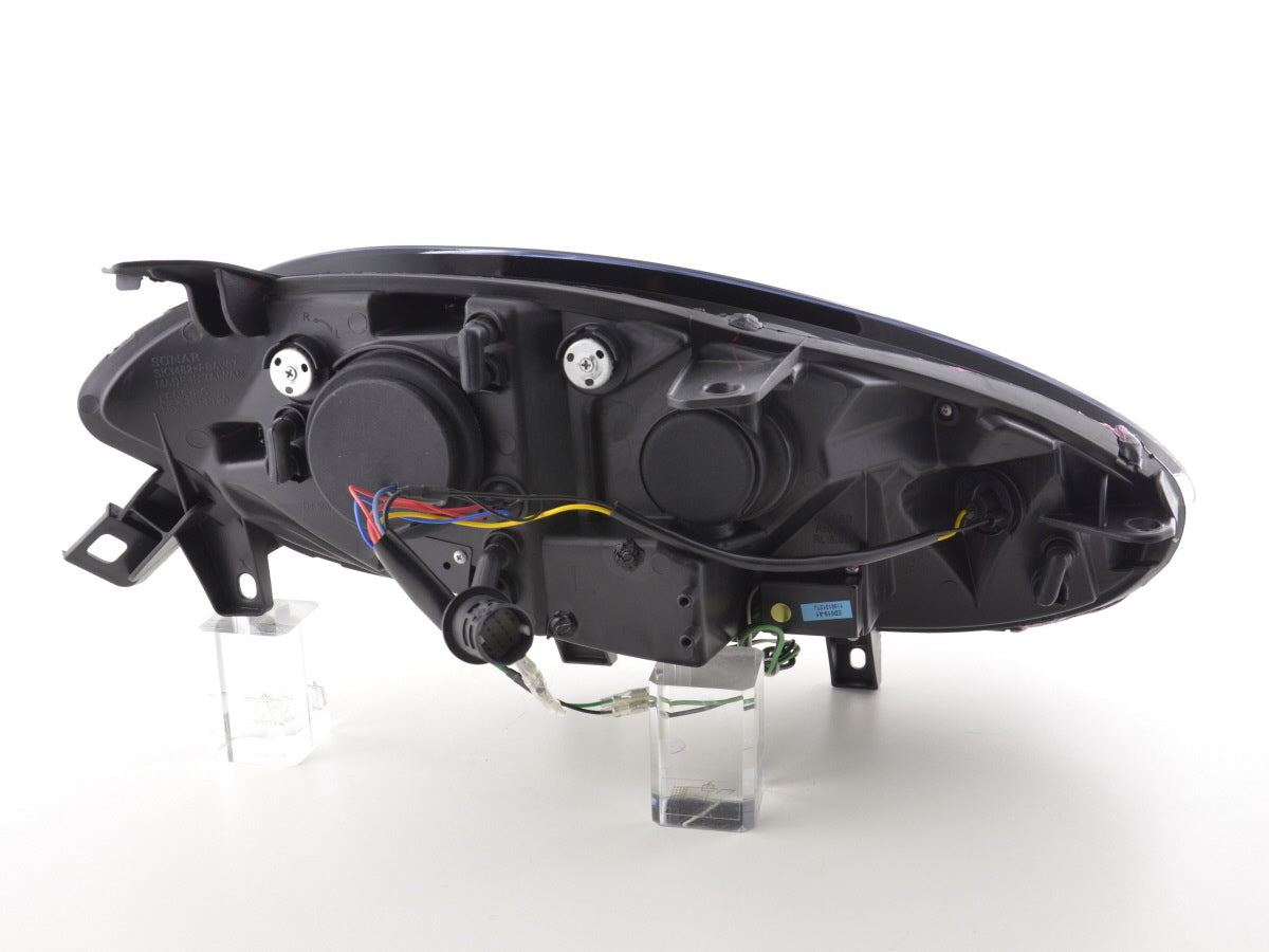 Scheinwerfer Set Daylight LED TFL-Optik Fiat Bravo Typ 198 Bj. 07- chrom