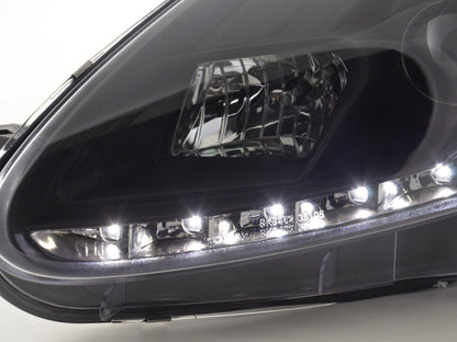 Scheinwerfer Daylight gebraucht Fiat Grande Punto Typ 199 Bj. 05-08 schwarz