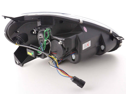 Scheinwerfer Set Daylight LED TFL-Optik Fiat Grande Punto Typ 199 Bj. 08- chrom
