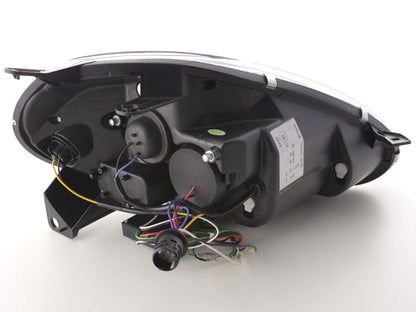 Scheinwerfer Set Daylight LED Tagfahrlicht Fiat Grande Punto 199 Bj. 05-08 chrom