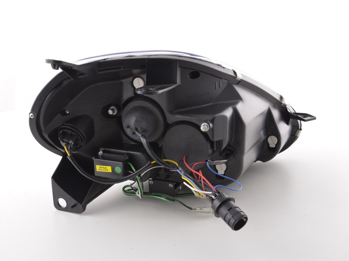 Scheinwerfer Set Daylight LED TFL-Optik Fiat Grande Punto Typ 199 Bj. 05-08 chrom