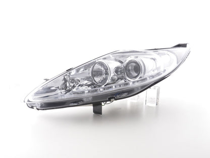 Scheinwerfer Set Daylight LED TFL-Optik Ford Fiesta  08-12 chrom