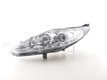 Scheinwerfer Set Daylight LED TFL-Optik Ford Fiesta  08-12 chrom