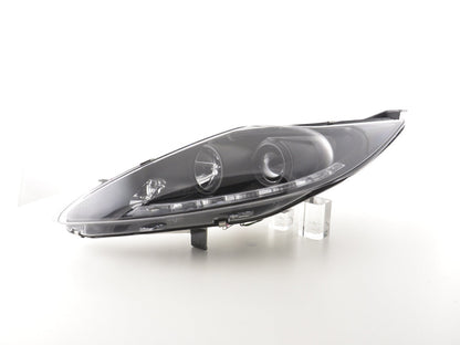 Scheinwerfer Set Daylight LED TFL-Optik Ford Fiesta  08-12 schwarz