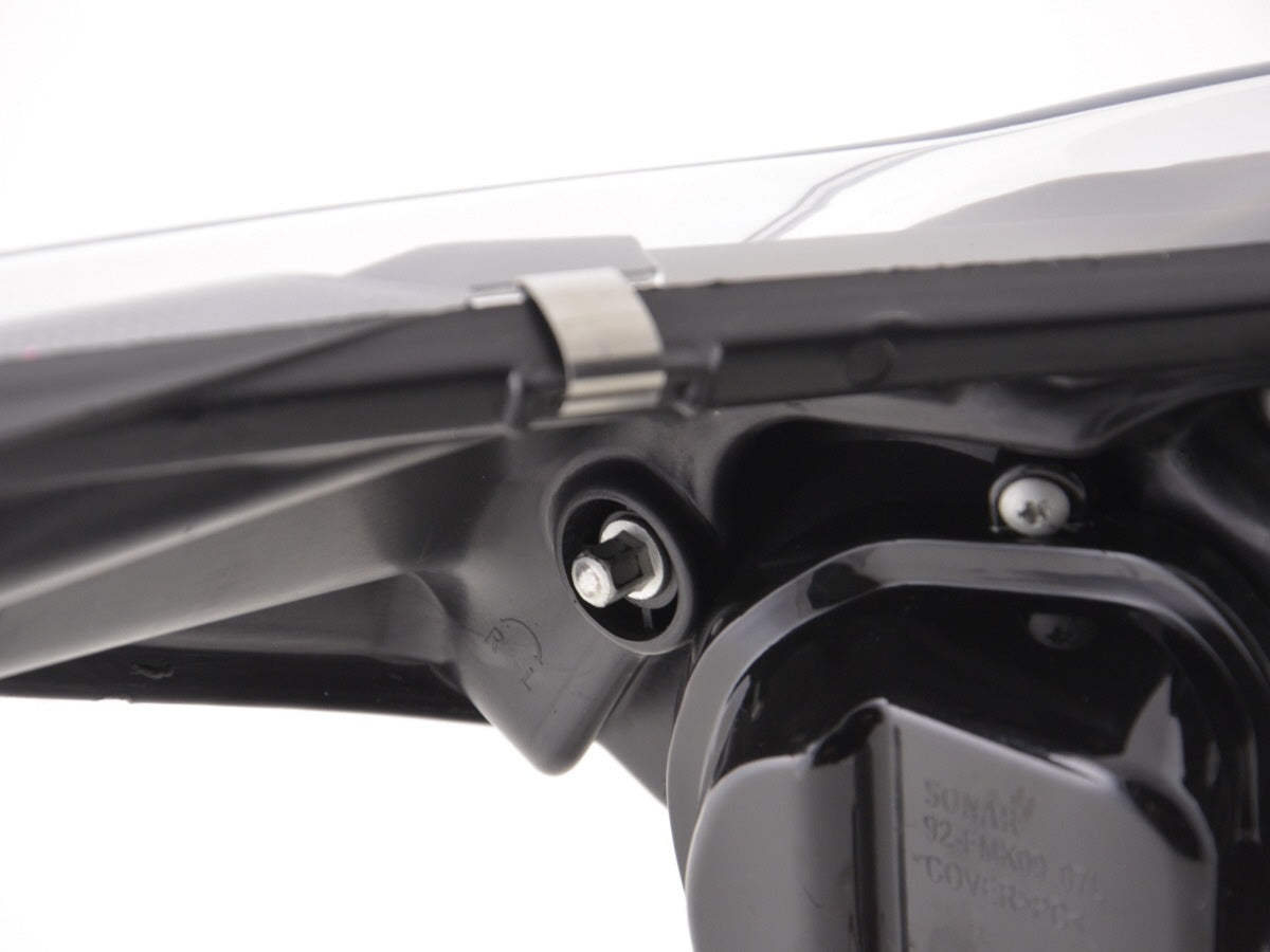 Scheinwerfer Set Daylight LED TFL-Optik Ford Fiesta  08-12 schwarz