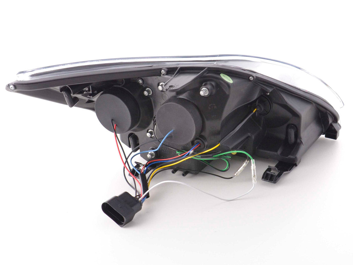 Scheinwerfer Set Daylight LED TFL-Optik Ford Focus 3/5-trg. Bj. 08- schwarz